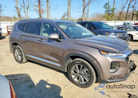 2020 Hyundai Santa Fe Sel из США, поврежденный, VIN 5NMS33ADXLH210807